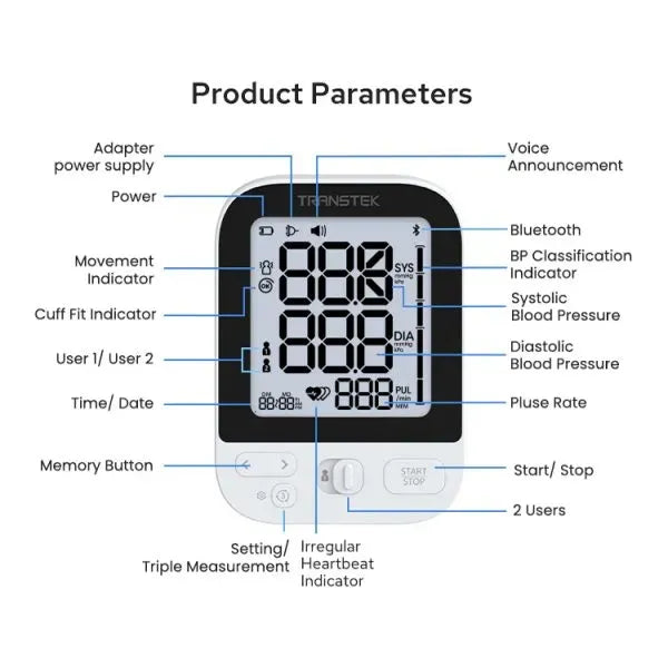 Transtek Blood Pressure Monitor (BBY31-1)