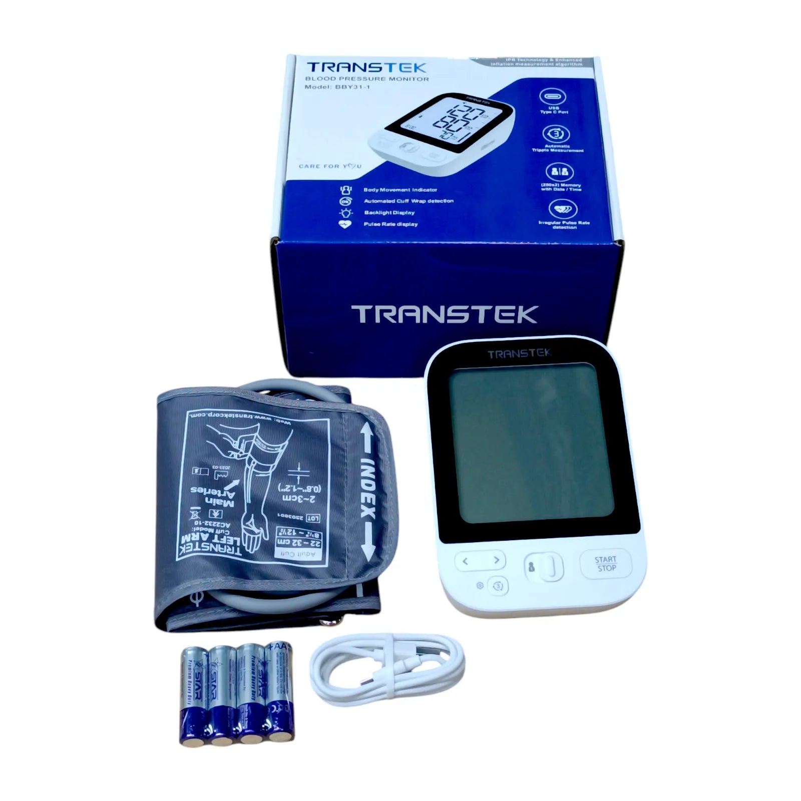 Transtek Blood Pressure Monitor (BBY31-1)