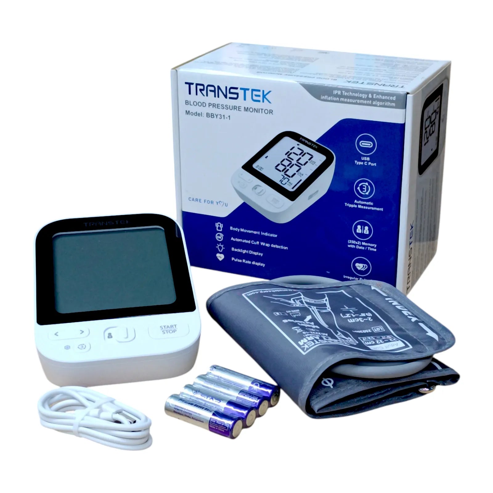 Transtek Blood Pressure Monitor (BBY31-1)